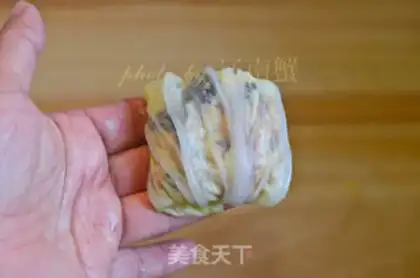 Make Cabbage bag step 4