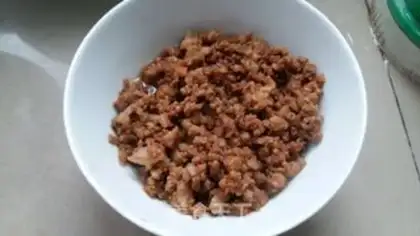 Make Seafood congee step 4