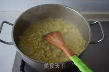 Make Potato beef fried rice step 2