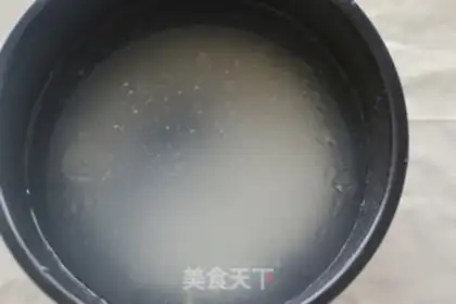 Make Seafood congee step 6