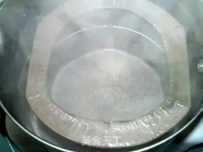Make Infective and nutritious black rice paste step 11