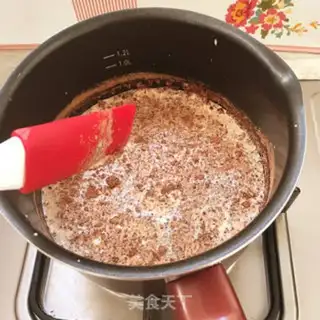 Make Chocolate taffy step 2