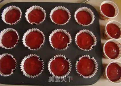 Make Red velvet cake step 7