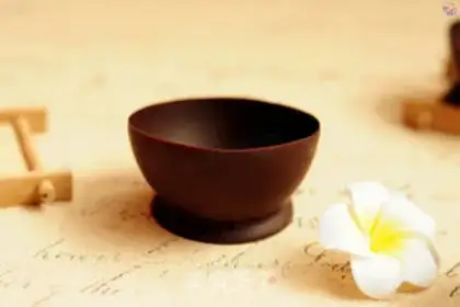 Make Chocolate yogurt bowl step 5