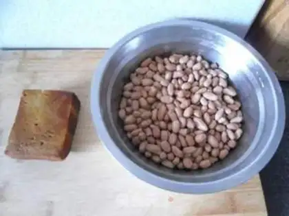 Make Soy-dry peanuts step 0