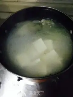 Make Tofu soup step 2
