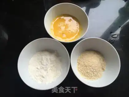 Make Potato phoenix shrimp ball step 3