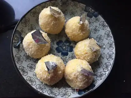 Make Potato phoenix shrimp ball step 5