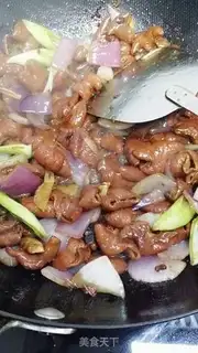 Make Spicy spicy intestines step 7