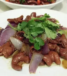 Make Spicy spicy intestines step 8