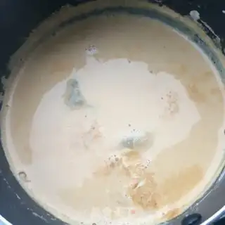 Make Caramel milk tea step 4