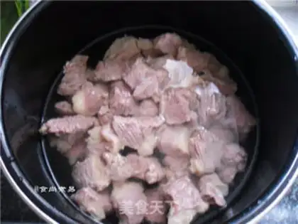 Make Curry-cracked potatoes and oxen step 4