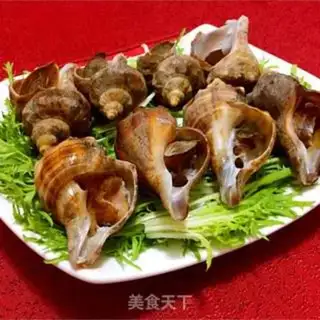 Make White burning conch step 5
