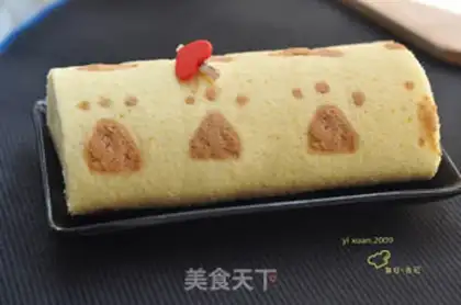 Make Cake rolls with claws step 11