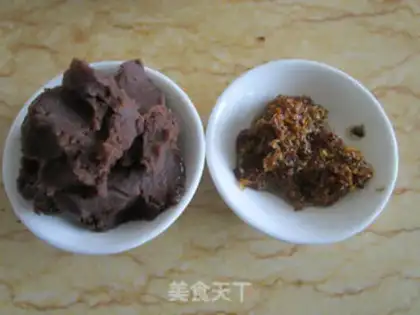 Make Cinnamon bean cake step 1