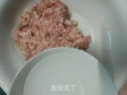 Make Porridge pork dumplings step 4
