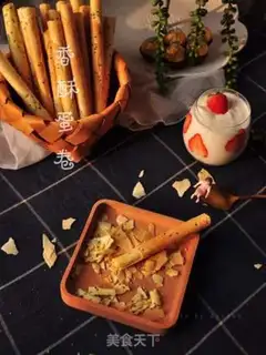 Make Souffle egg rolls step 10