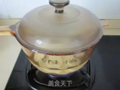 Make Cinnamon bean cake step 3