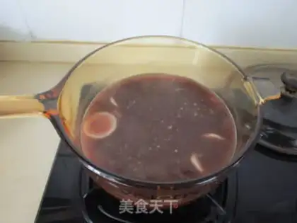 Make Cinnamon bean cake step 4