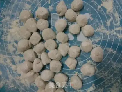 Make Porridge pork dumplings step 14