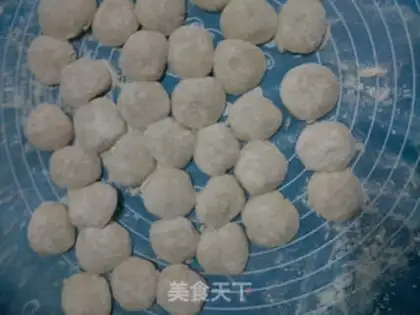 Make Porridge pork dumplings step 15