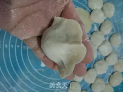Make Porridge pork dumplings step 19