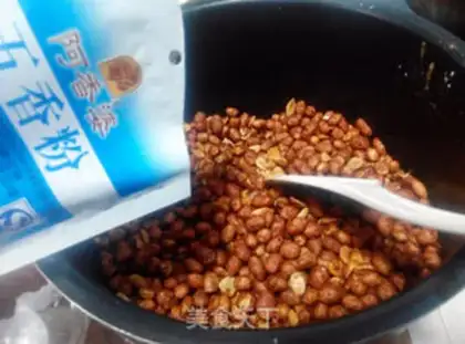 Make Spicy peanuts step 9