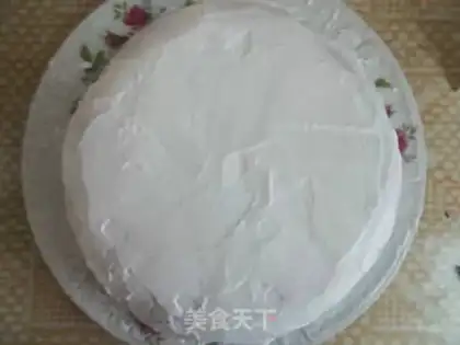 Make Chocolate cream cake step 7