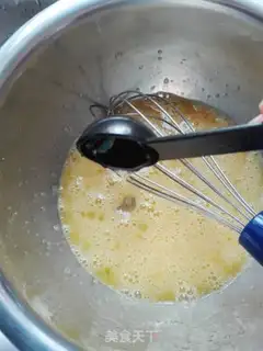 Make Soy sauce sponge cake step 2
