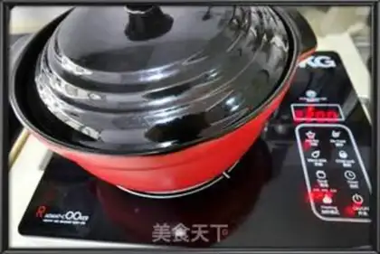 Make Warm seafood step 4