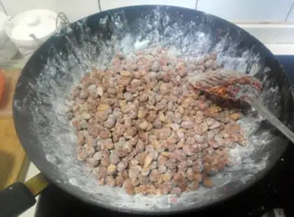 Make Spicy peanuts step 15