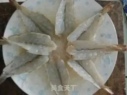 Make Garlic fan steamed shrimp step 7