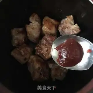Make Red burn ribs step 3