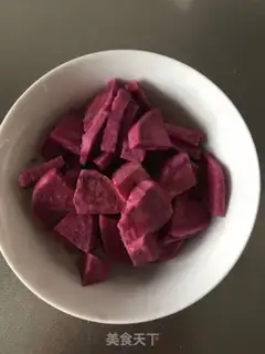 Make Purple potato puff step 0