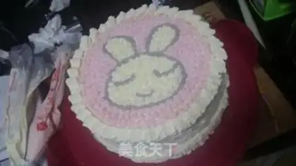 Make Birthday cake step 4