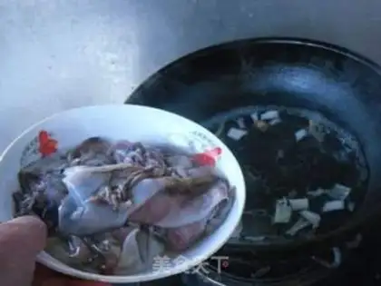 Make Sea rabbit sauce step 5