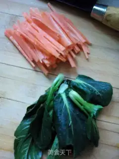 Make Carrot pasta step 1