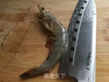 Make Cheese shrimp step 1