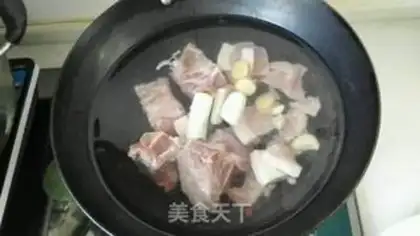 Make Sour stew spinal bone step 3