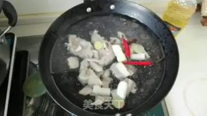 Make Sour stew spinal bone step 5