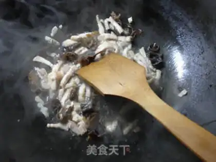 Make Black-mucked soybeans step 1