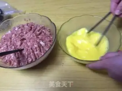 Make Egg dumplings step 0