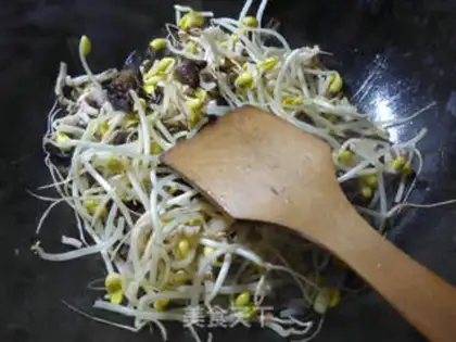 Make Black-mucked soybeans step 2