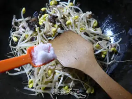 Make Black-mucked soybeans step 4