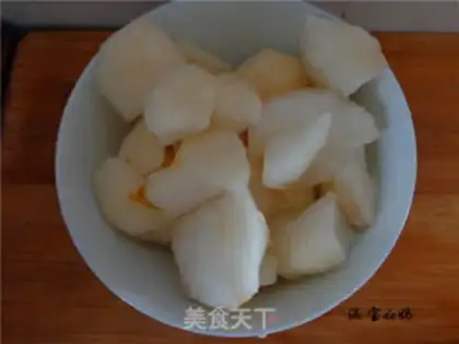 Make Pie-pear juice step 1