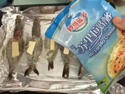 Make Cheese shrimp step 7