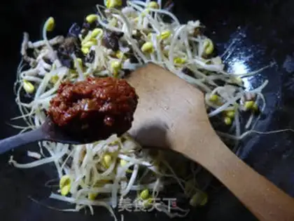 Make Black-mucked soybeans step 5