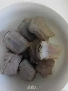 Make Cheese juice ribs step 1