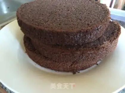 Make Black forest cake step 7