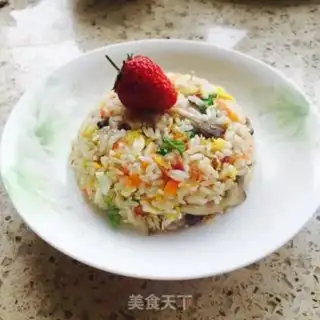 Make Egg fried rice step 3